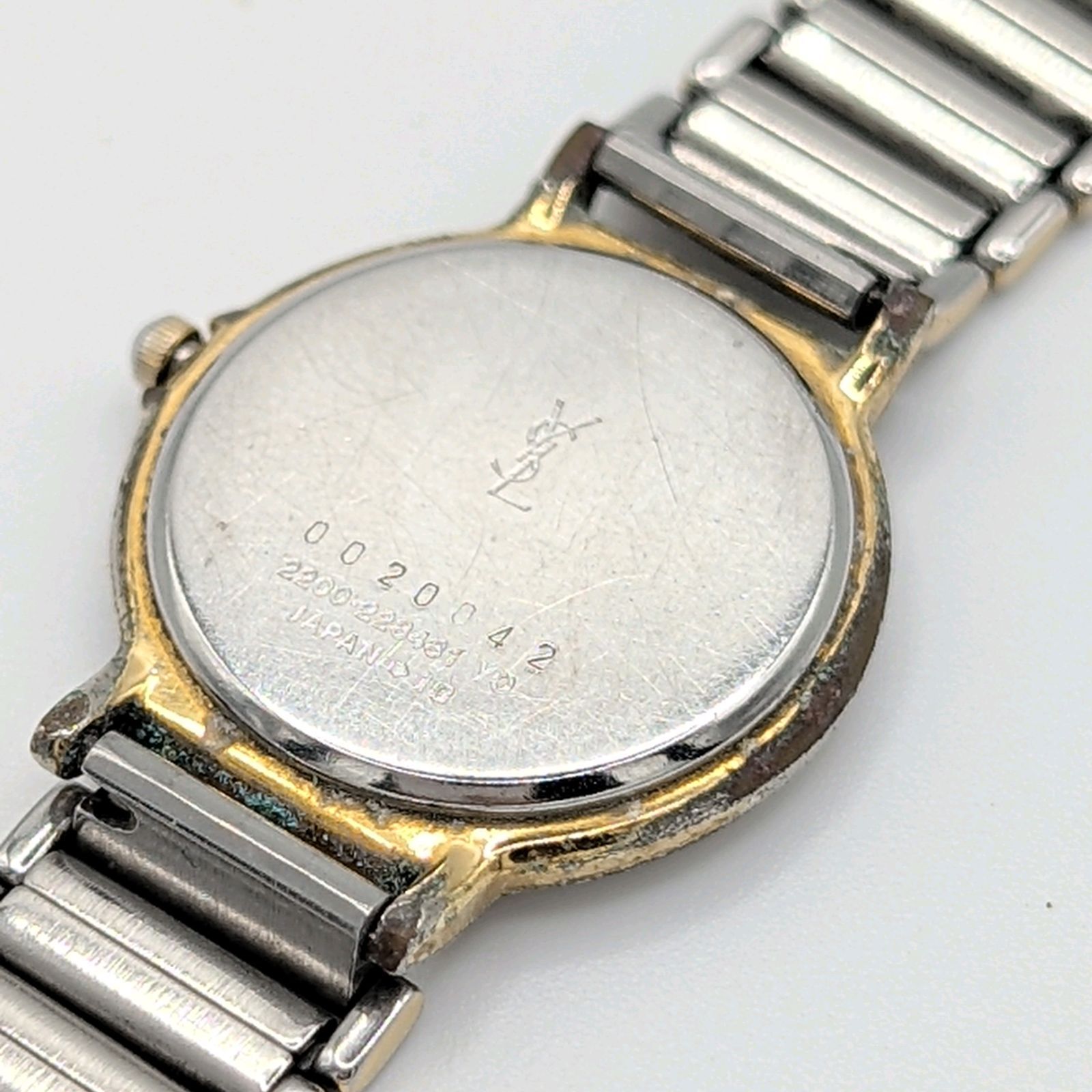 ◇【動作未確認】 YSL イブサンローラン 2200-228481ゴールド QZ 