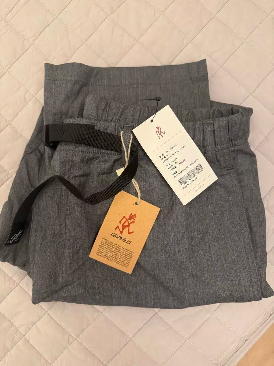 グラミチ NNパンツ ジャストカット ギャバジン グレー