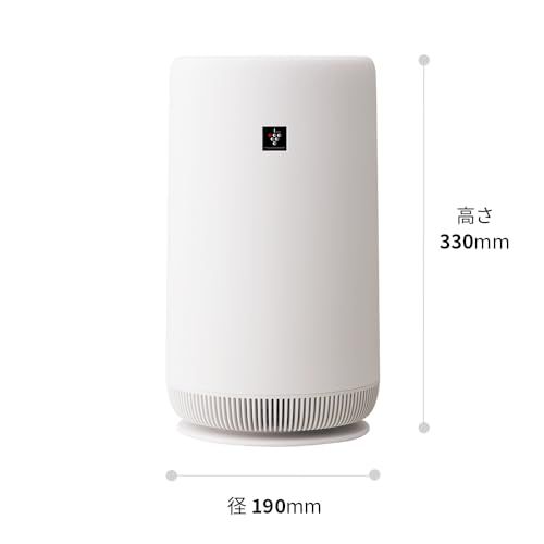 シャープ 空気清浄機 FU-SC01-W プラズマクラスター 7000 おすすめ畳数 6畳 360°下吸込み ナイトライト コンパクトタイプ e71fe792