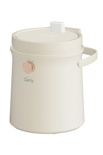 タンク 丸ごと洗える スチーム式 加湿器 クラリティ クリーンポット お手入れ簡単 清潔な蒸気 大容量 3.0L おしゃれ 加熱式 6畳 10畳 お手入れ簡単 寝室 連続稼働時間 6時間以上 Clarity-h2338IV 474172ac