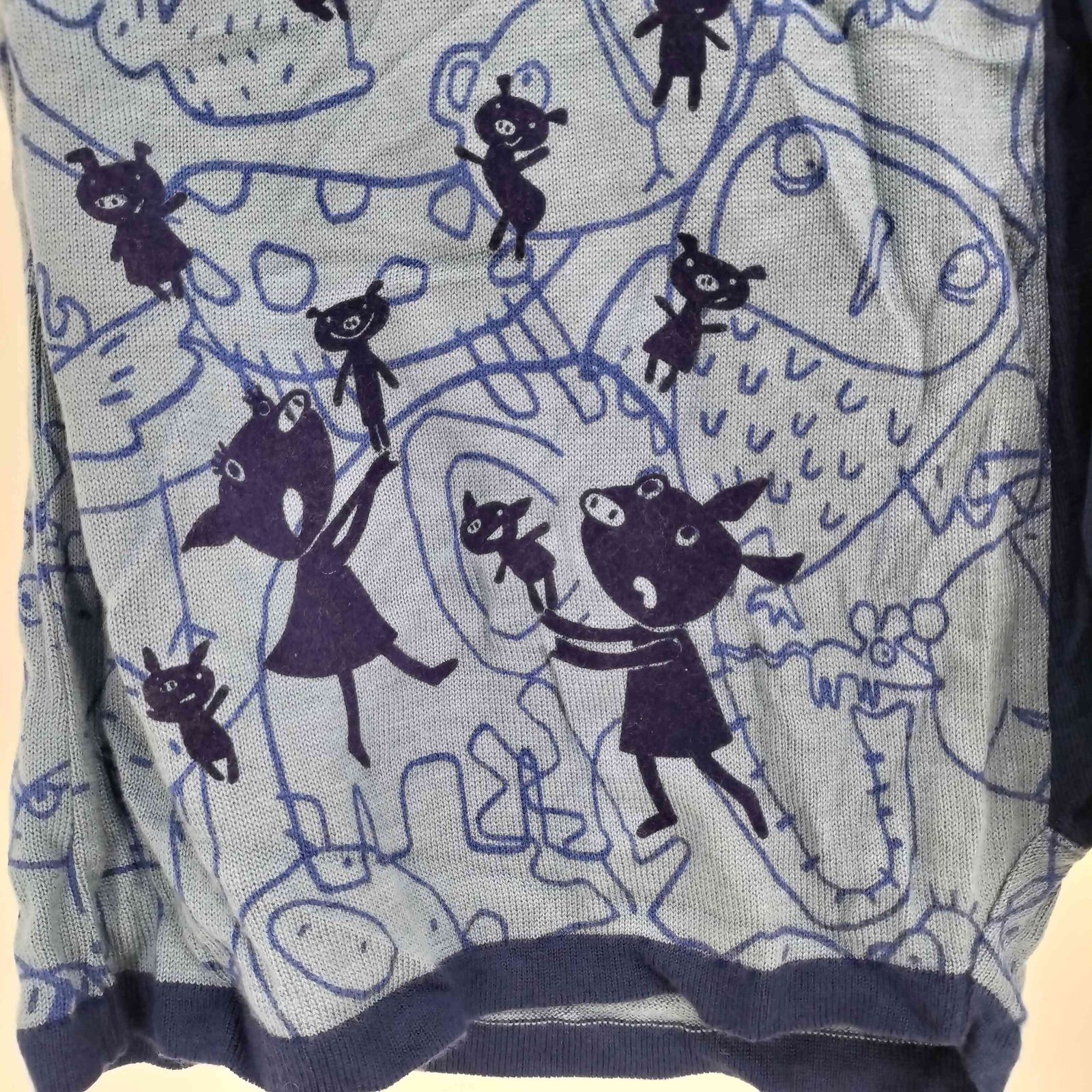 アルベロベロのぶたさん アルベロベロ ALBEROBELLO ぶたさん デニム