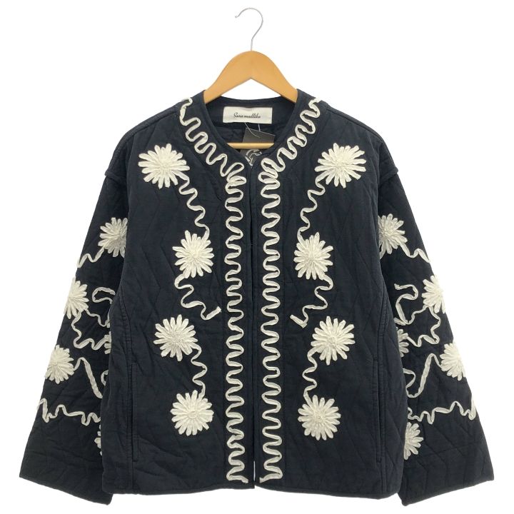 Sara mallika サラマリカ 020942SD2 DEEPIKA TAPE EMB JACKET レディース ブラック