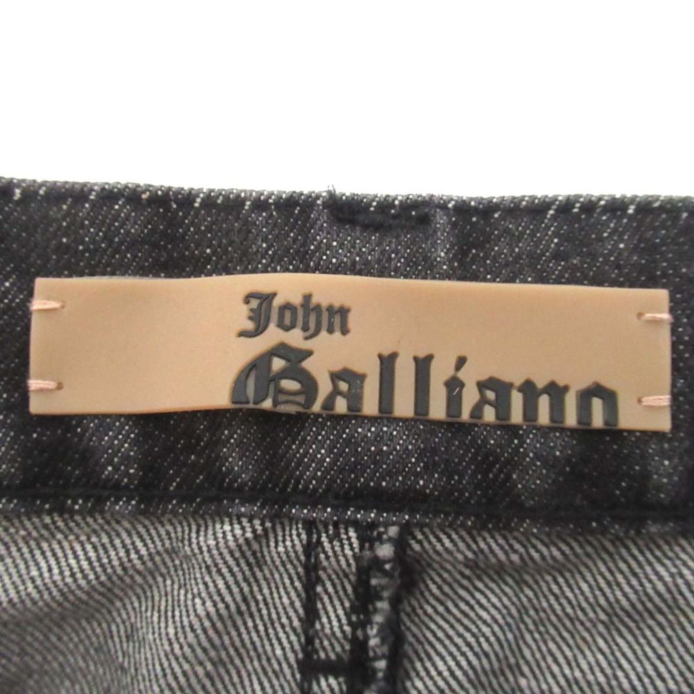 美品 初期 John Galliano ジョンガリアーノ ボタンフライ 立体裁断