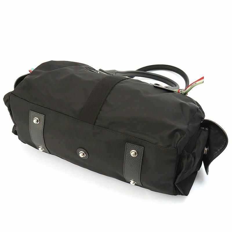 OROBIANCO 鞄 TRAMONTANA-D-NN-ND ボストンバッグ メンズ ブラック シンプル 並行輸入品