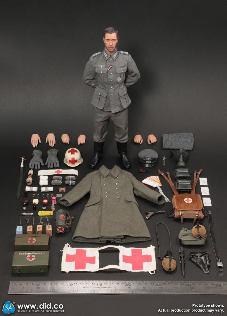 DID 1/6 WW2 ドイツ国防軍 衛生将校候補生 ウンターアーツト