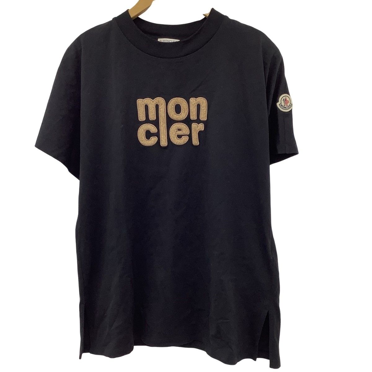 MONCLER モンクレール レディース Tシャツ SIZE S ブラック