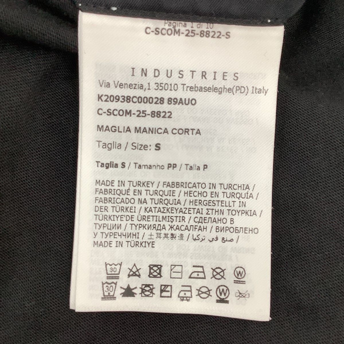  MONCLER モンクレール レディース Tシャツ SIZE S ブラック 半袖(Tシャツ) Tシャツ カットソー