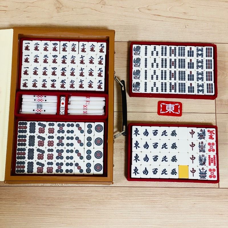 ☆激レア☆ミズノ丸一 麻雀牌 丸一家紋牌 背黄牌 ビンテージ - メルカリ