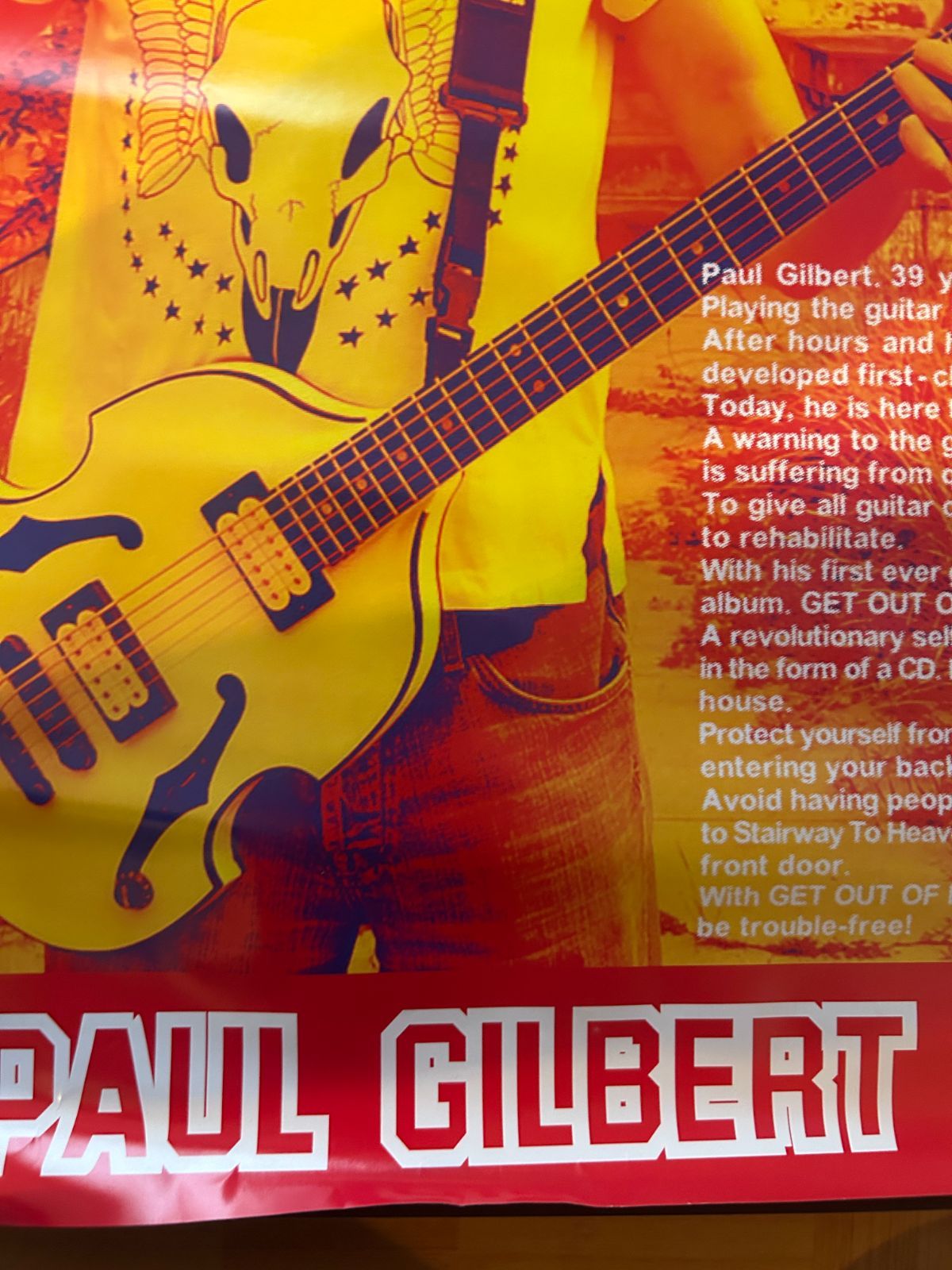 ポール・ギルバート Paul Gilbert Mr. Big / Get Out Of My Yard 2006