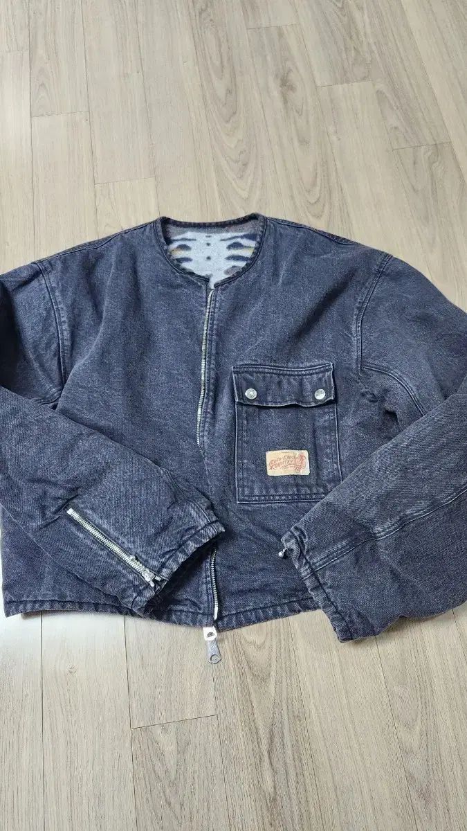 キャピタル ブラックデニム BONE ライニング リバーシブル モトークロス