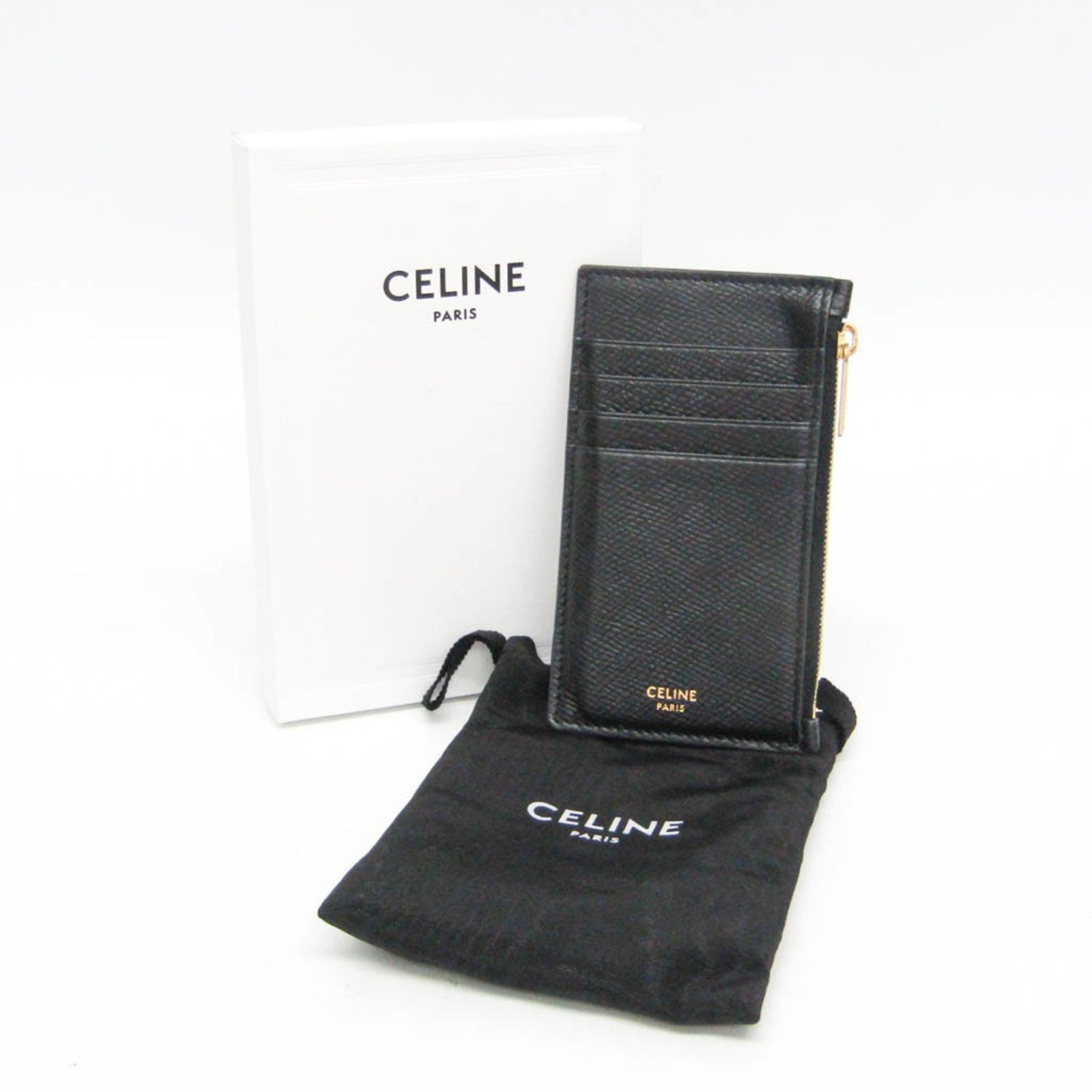セリーヌ Celine コインカードホルダー レディース レザー 小銭入れ コインケース ブラック