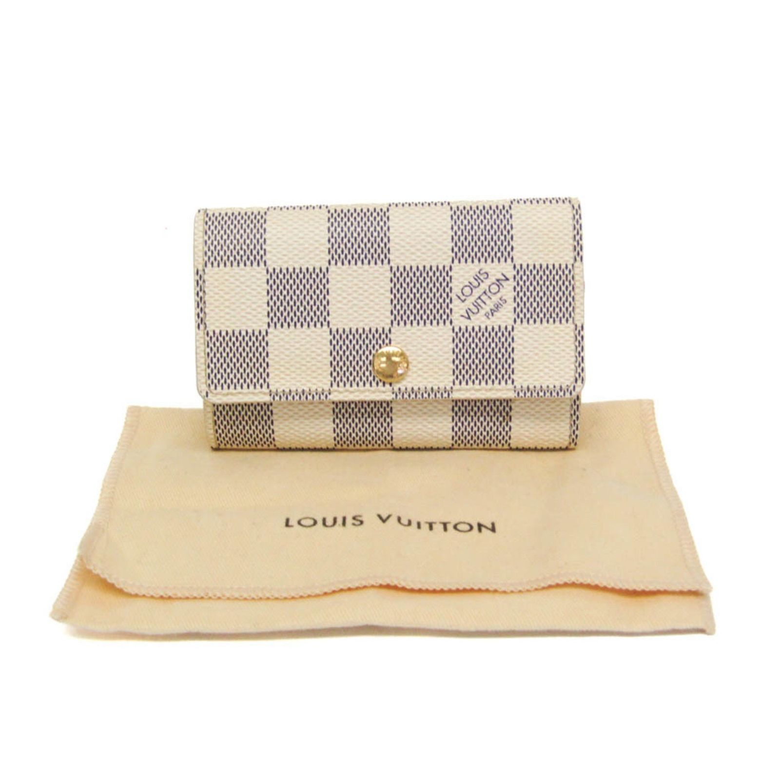 ルイ ヴィトン Louis Vuitton ダミエアズール ミュルティクレ6 N 61745 メンズ レディース キーケース ダミエ アズール