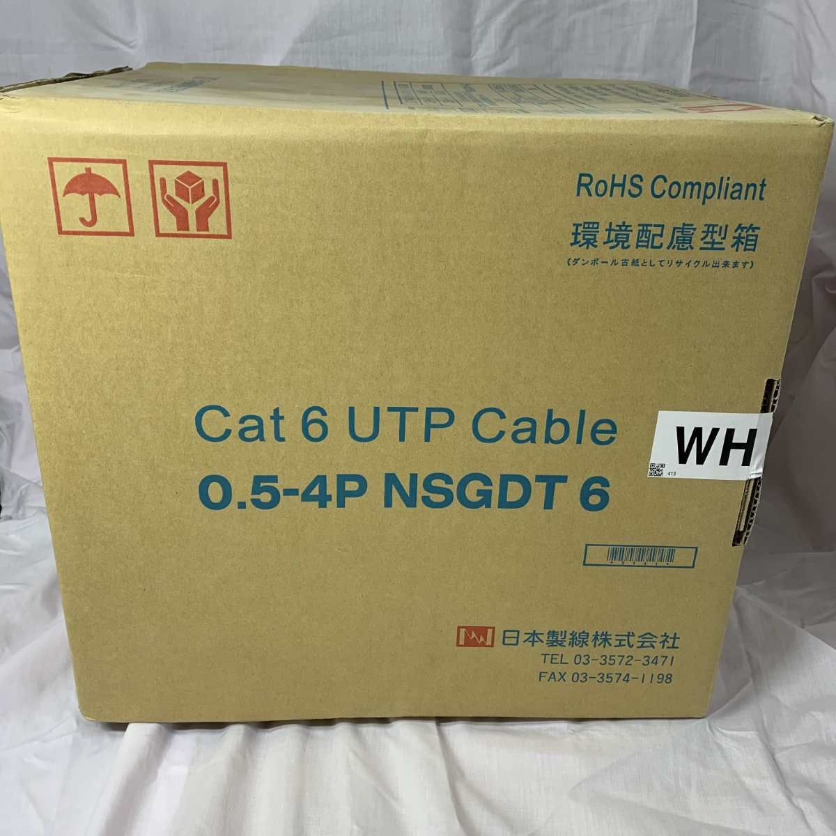 線 ネットワーク機器 LANケーブル Cat6 UTP Cable 0.5-4PNSGDT6