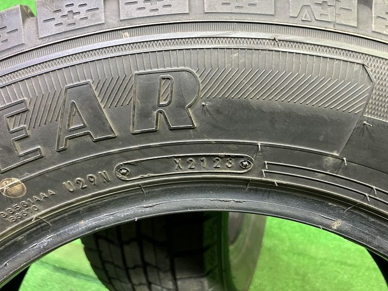  スタッドレス グッドイヤー アイスナビ7 195 65 R 15 2本 7ミリ 15インチ スタッドレス