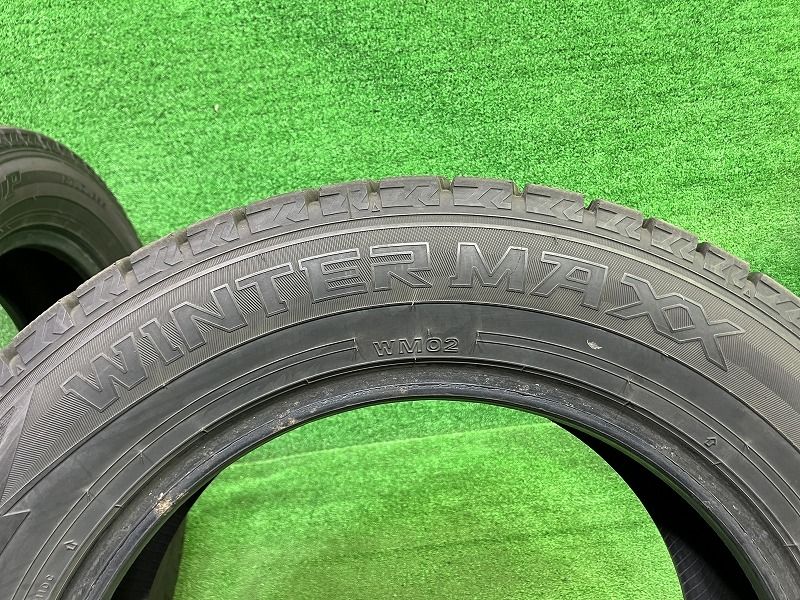  DUNLOP スタッドレス ダンロップ ウィンターマックスWM 02 215 60 R 16 2本 7ミリ 2020年 16インチ スタッドレス