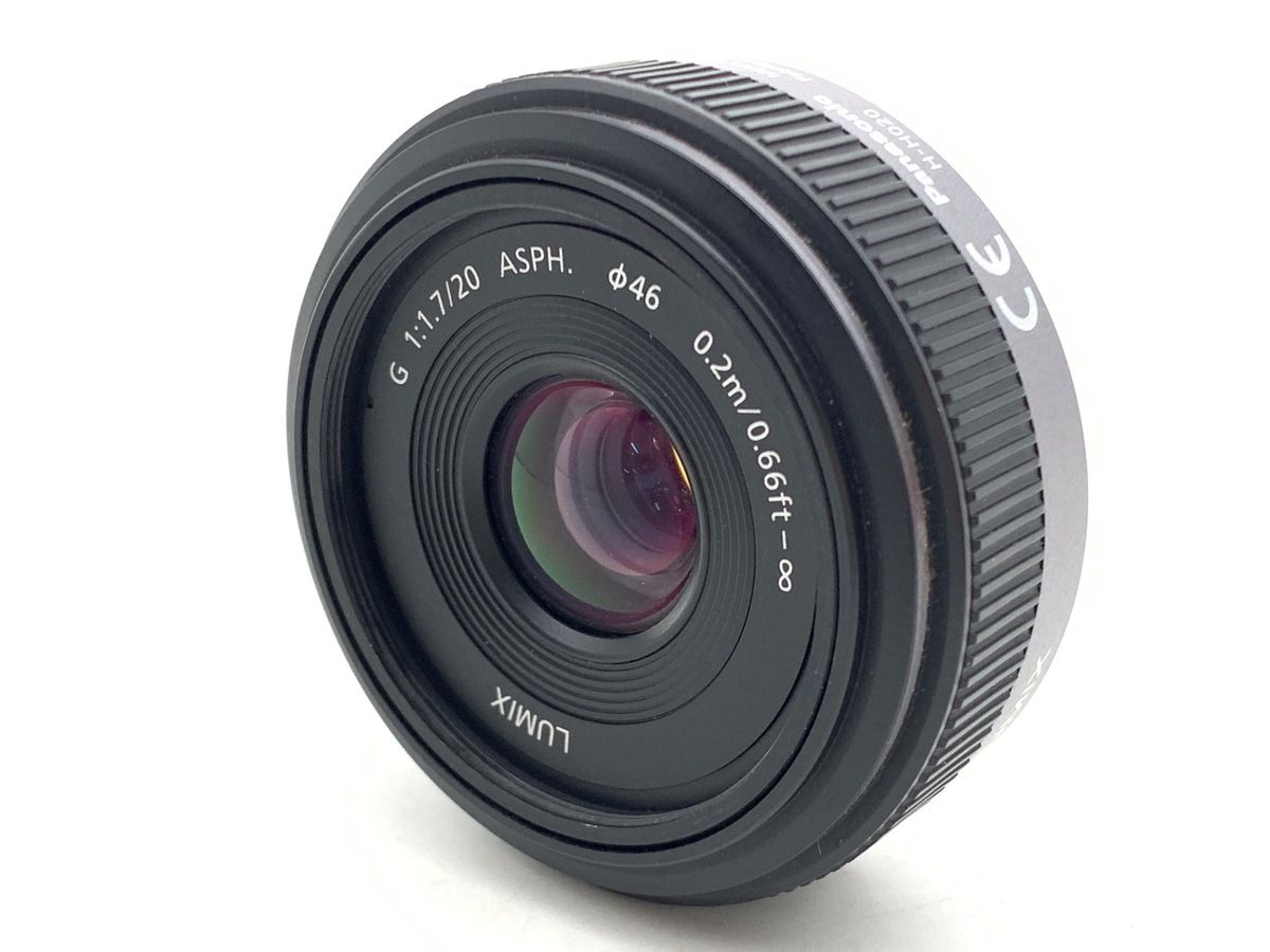  並品 パナソニック LUMIX G 20 mm F 1 7 ASPH レンズ(単焦点) カメラ