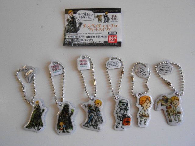 ♯Jet23CTダースヴェイダーとルーク4才プレートスイング6種