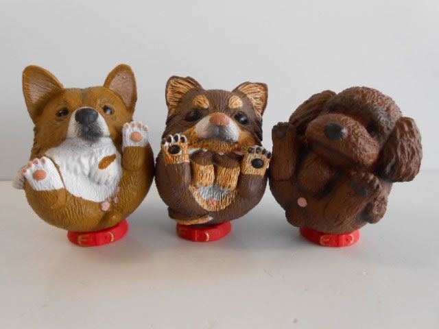 ♯Jsi20DJ まんまるどうぶつ まんまるいぬやんちゃ編人気3種 - メルカリ