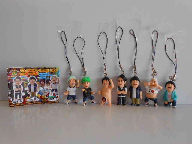 ♯Jti07QT バナナ 炎炎 フィギュア ストラップ フル 7種