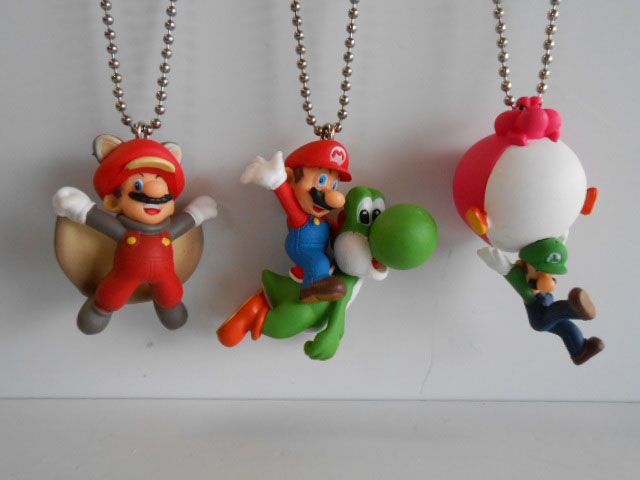 ☆Jtv28KZニュースーパーマリオBROS.Uマスコットキーチェーン6種