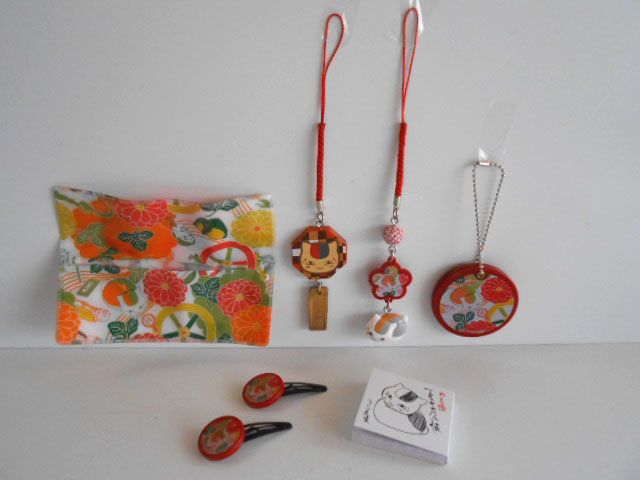 ♯Jut30LZ 夏目友人帳 ニャンコ先生 はんなり 和小物 全6種