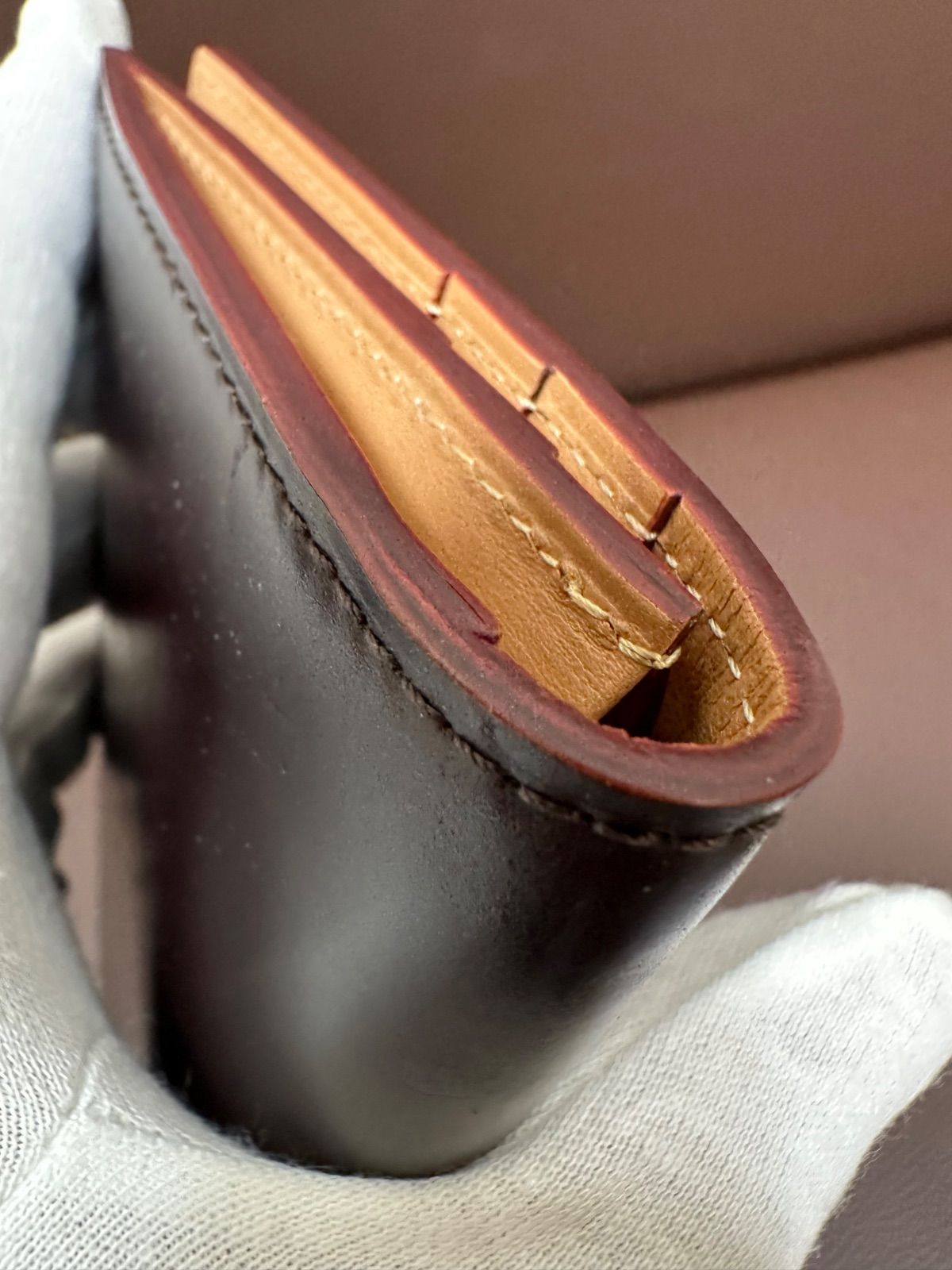 ガンゾ ファスナー小銭入れ付き長財布