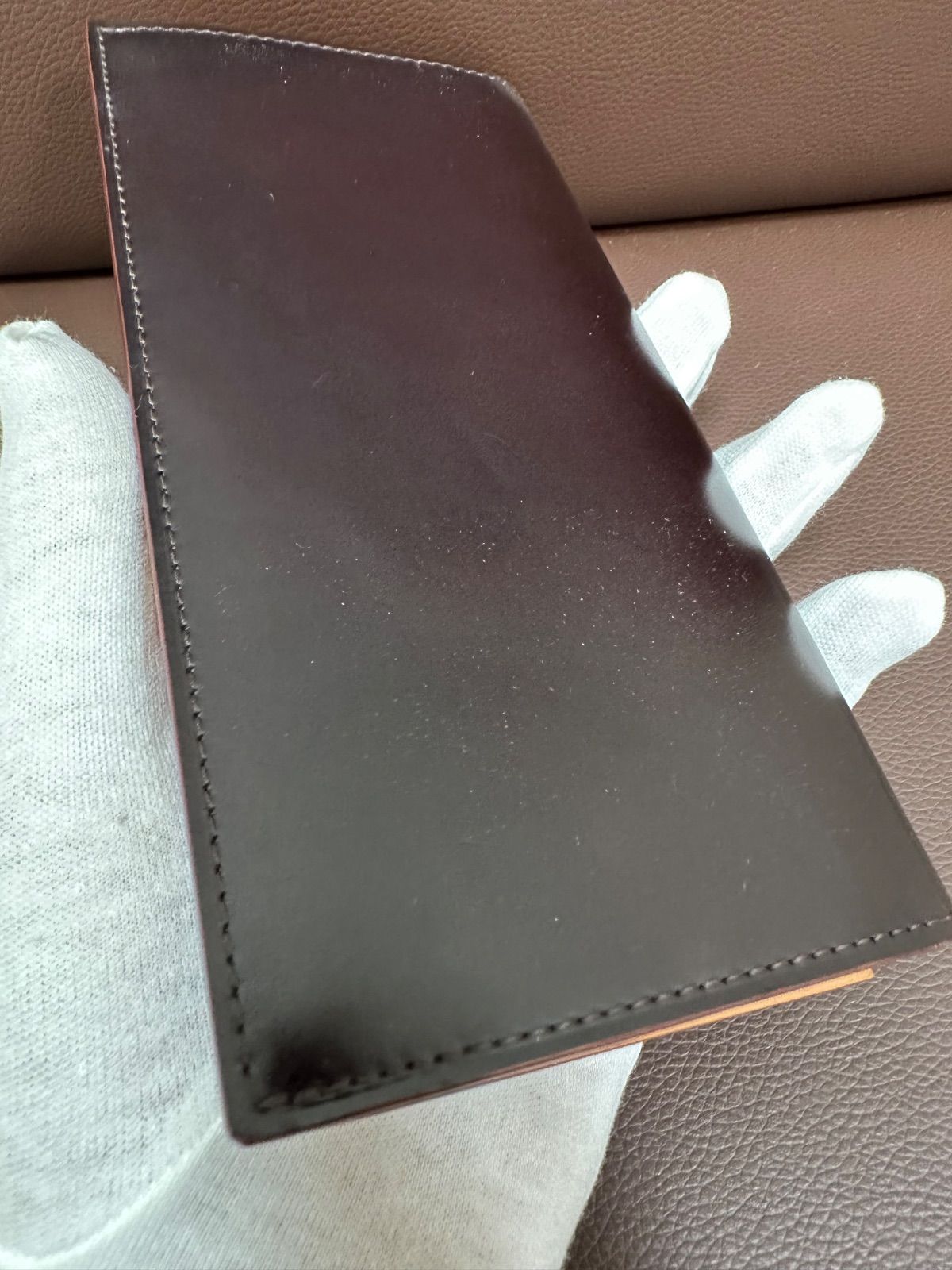 ガンゾ ファスナー小銭入れ付き長財布