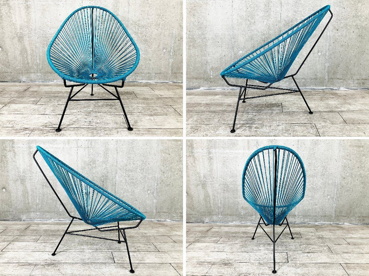 正規品】アカプルコ ロッキングチェア オールホワイト メトロクス 楽天