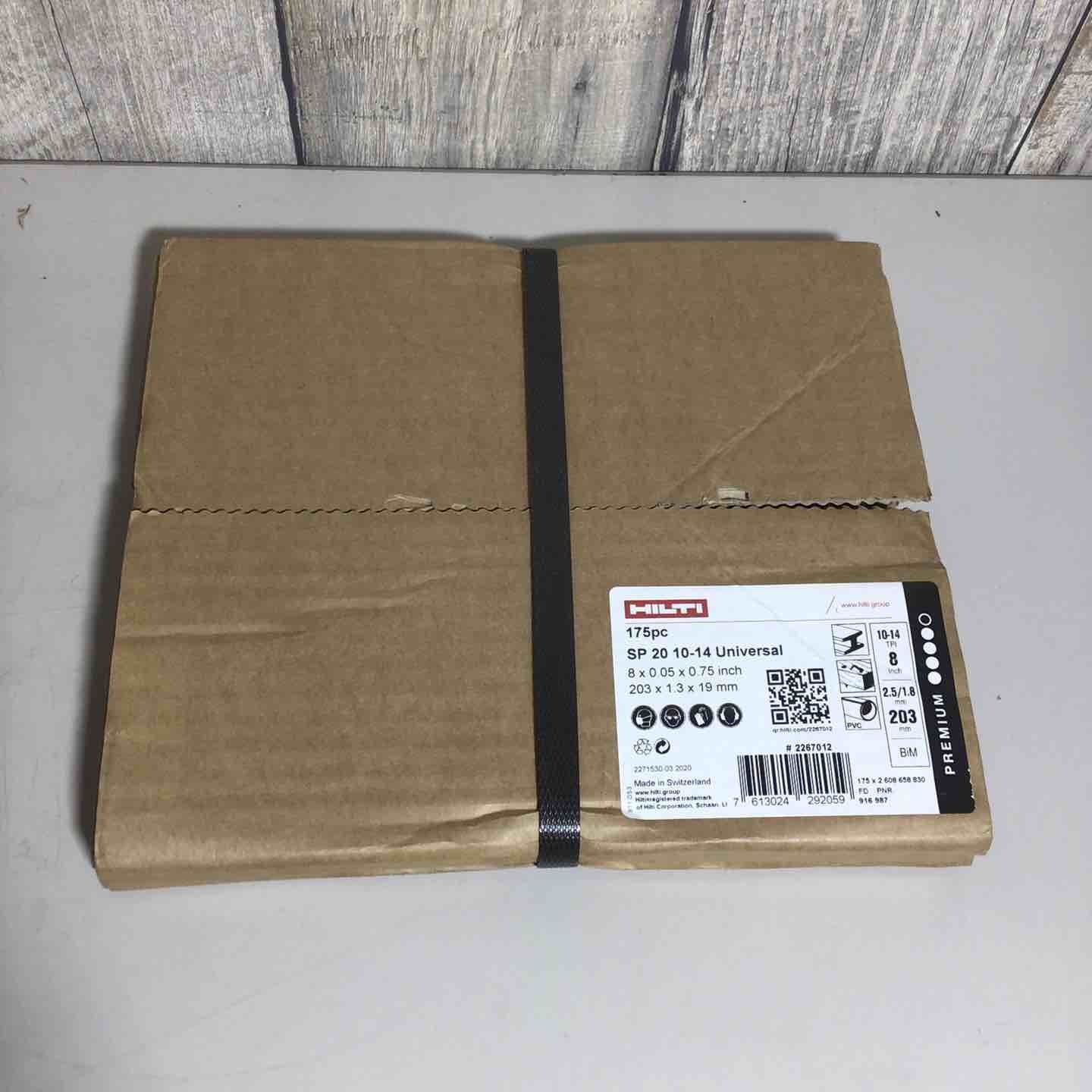 ヒルティ HILTI レシプロソーブレード SP20 10-14Univaesal 175pc 203mm×1.3mm×19mm 2267012 戸田店