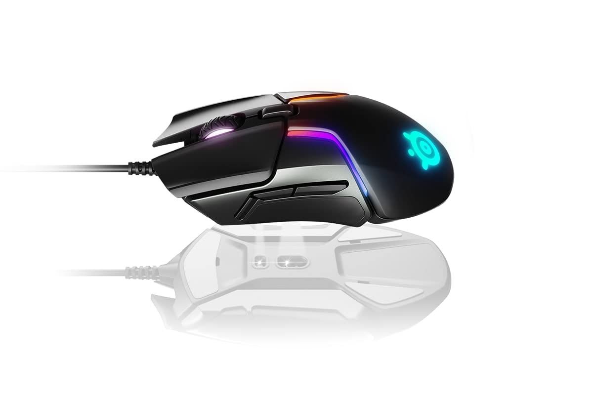 SteelSeries ゲーミングマウス 有線 デュアルセンサー 重量・重心