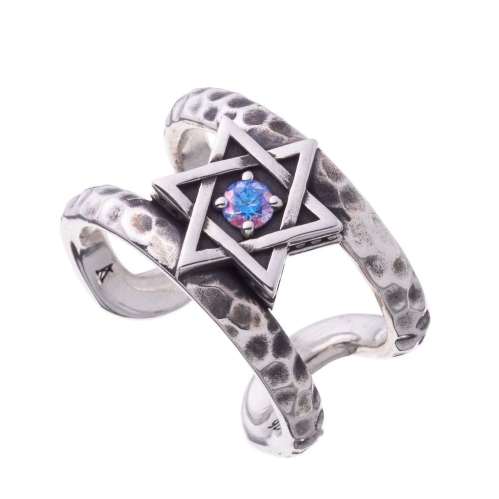 ヘキサグラムリングBL アルテミスキングス シルバー ジュエリーブランド