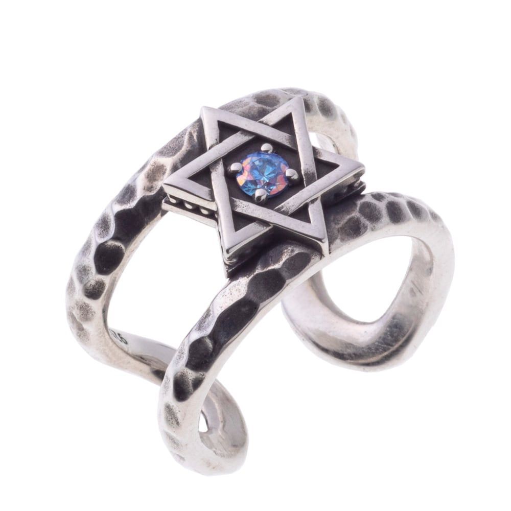 ヘキサグラムリングBL アルテミスキングス シルバー ジュエリーブランド