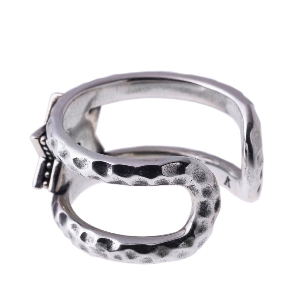  ヘキサグラムリングBL アルテミスキングス シルバー ジュエリーブランド 指輪 リング アクセサリー