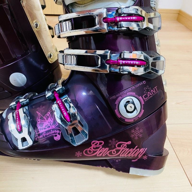 ★良品★GEN FACTORY SURE FREEDOM 24cm スキーブーツ GEN FACTORY sure FREEDOM スキーブーツ 24cm GEN FACTORY sure