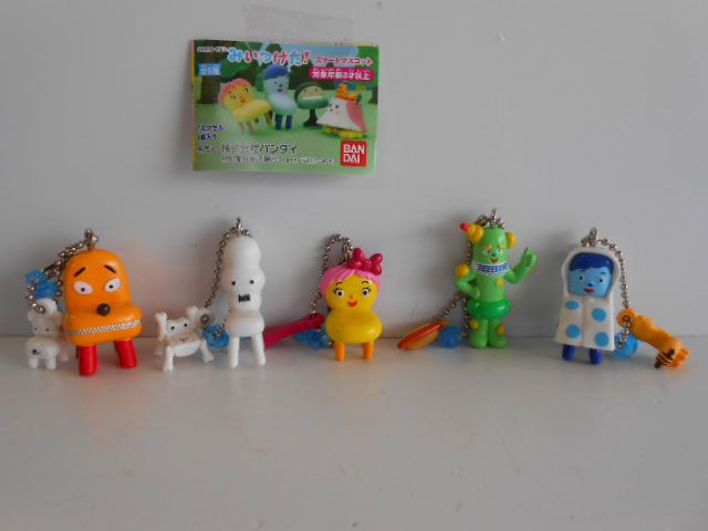 ♯Jik06DZみいつけた!スマートマスコット全5種