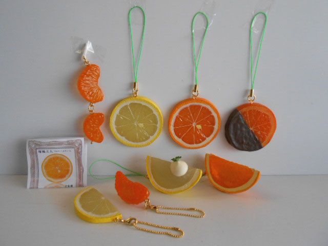 ♯Jwi10AZ青果王国 柑橘婦人マスコットチャーム全8種