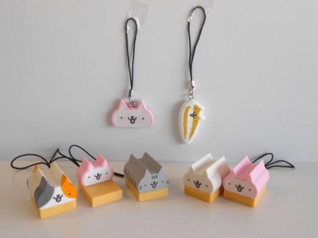 ♯Jwi 27 BTにゃまぼこストラップ全7種ネコずきん