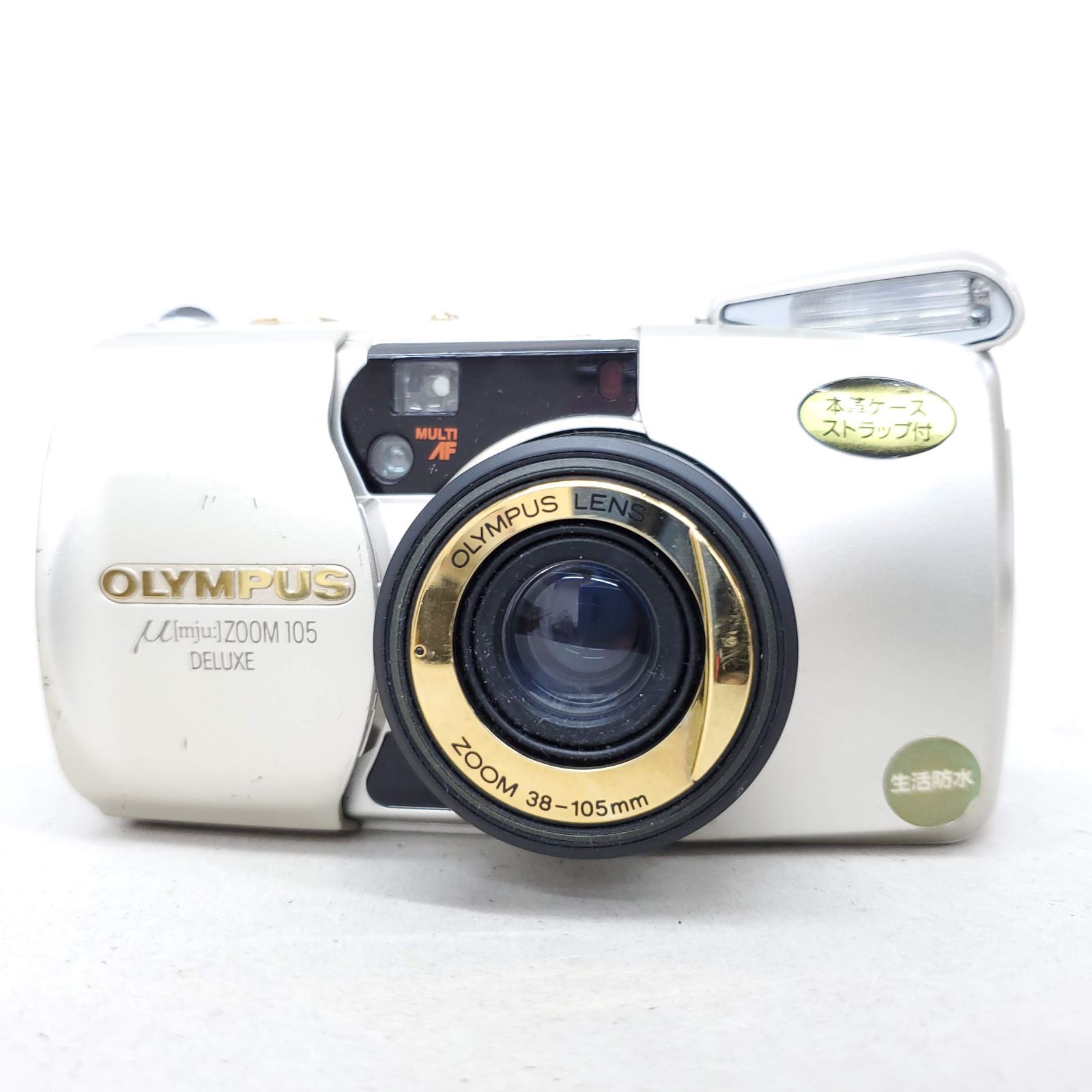 動作確認済】 Olympus μ 【mju:】 ZOOM 105 DELUXE F1024-216-7v