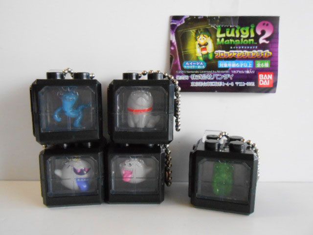 ♯Jkv13PZ ルイージマンション2 ブロック マンション ライト 全5種 ♯Jkv13PZ ルイージマンション2 ブロック マンション ライト 全5種
