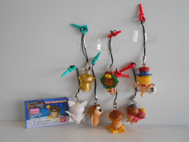 ♯Jkg13VZ 栽培キット なめこ んふんふ ストラップ10 フルコンプ 全7種