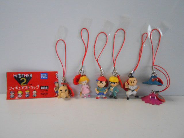 ♯Jzv26TZマザー2MOTHER2フィギュアストラップフルコンプ7種 WWW_SMP1DAWEKUDUS_SCH_ID