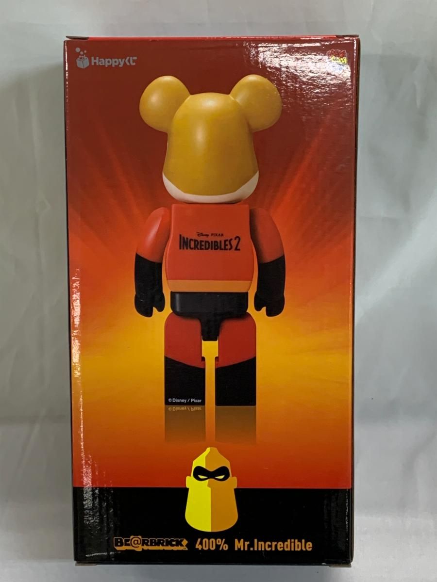 BE@RBRICK -ベアブリック- 400% Mr.インクレディブル 特賞 - メルカリ