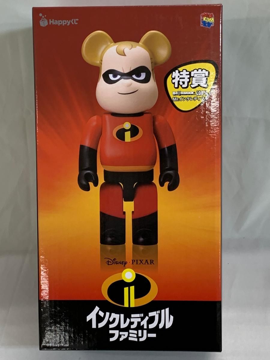 BE@RBRICK -ベアブリック- 400% Mr.インクレディブル 特賞 - メルカリ