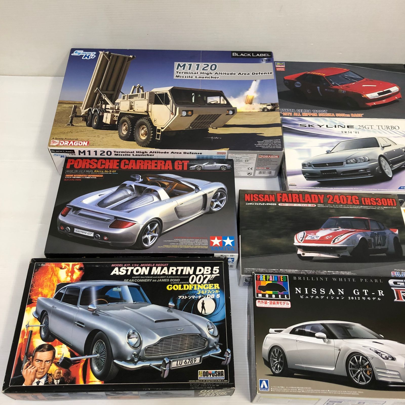 (レア有り)(完品)自動車プラモデル　まとめ売り △車プラモデル 他 まとめ (車プラモデル多め） 未組立品 smpra092072