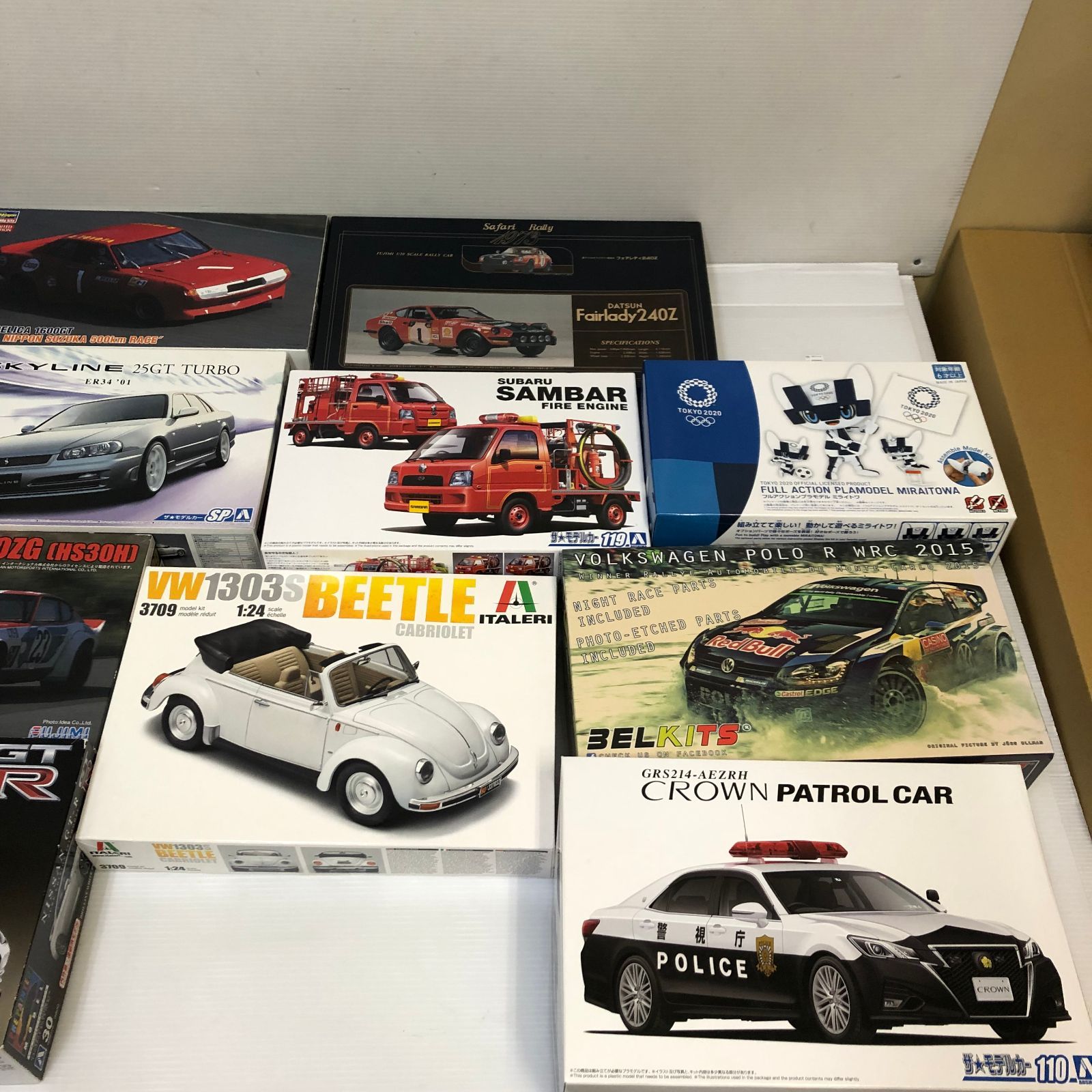 △車プラモデル 他 まとめ (車プラモデル多め） 未組立品 smpra092072