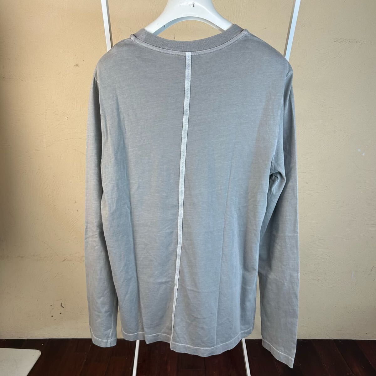 極美品】【薄手】MONCLER モンクレール 長袖TシャツロンTグレーxs