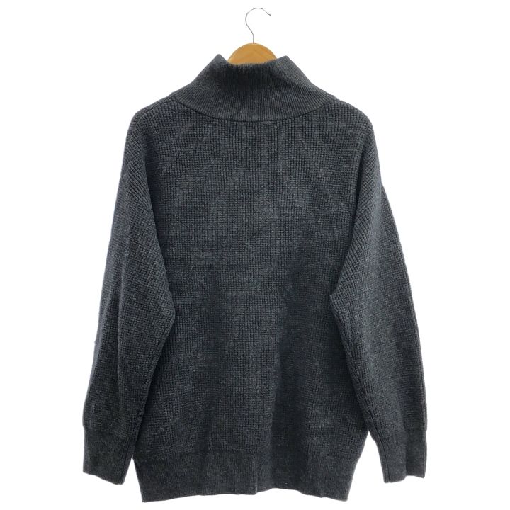 FRAMeWORK フレームワーク ④ 24080220602040 ワッフルハーフジッププルオーバー レディース グレー