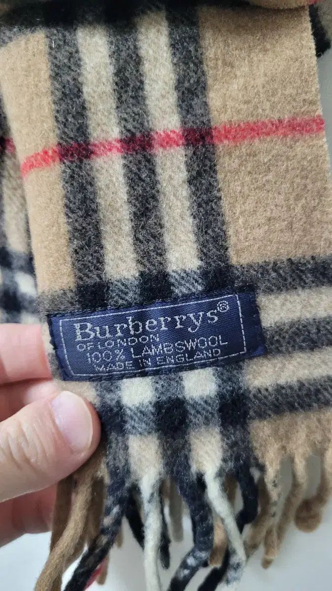 Burberrysバーバリー 90 sヴィンテージ ベージュ ノヴァチェック ラムウール マフラー マフラー 小物