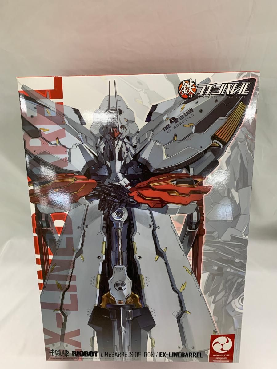 RIOBOT EXラインバレル ラインバレル」と「EX-ラインバレル」がRIOBOTシリーズでアクション