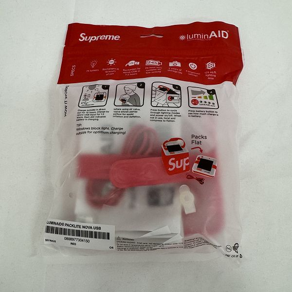 Supreme/シュプリーム【18SS】 LuminAID Packlite Nova USB